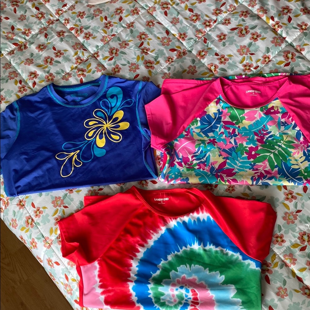 Girls Rash Guard Set